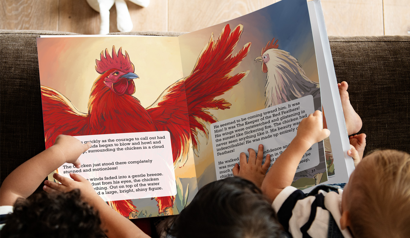 Books: The Chicken with the Red Feather